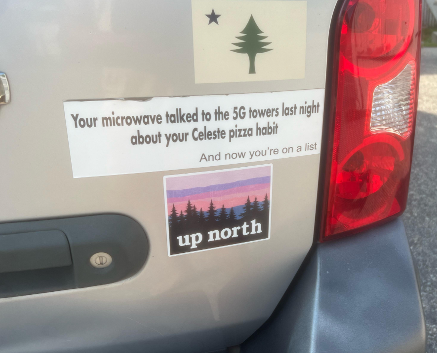 chevrolet - Your microwave talked to the 5G towers last night about your Celeste pizza habit And now you're on a list up north